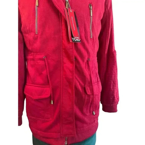 Yoki outdoor collection zip up cargo jacket size xl - Picture 2 of 6